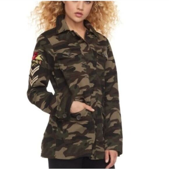 Madden NYC Camo Military Jacket Small - Picture 1 of 13